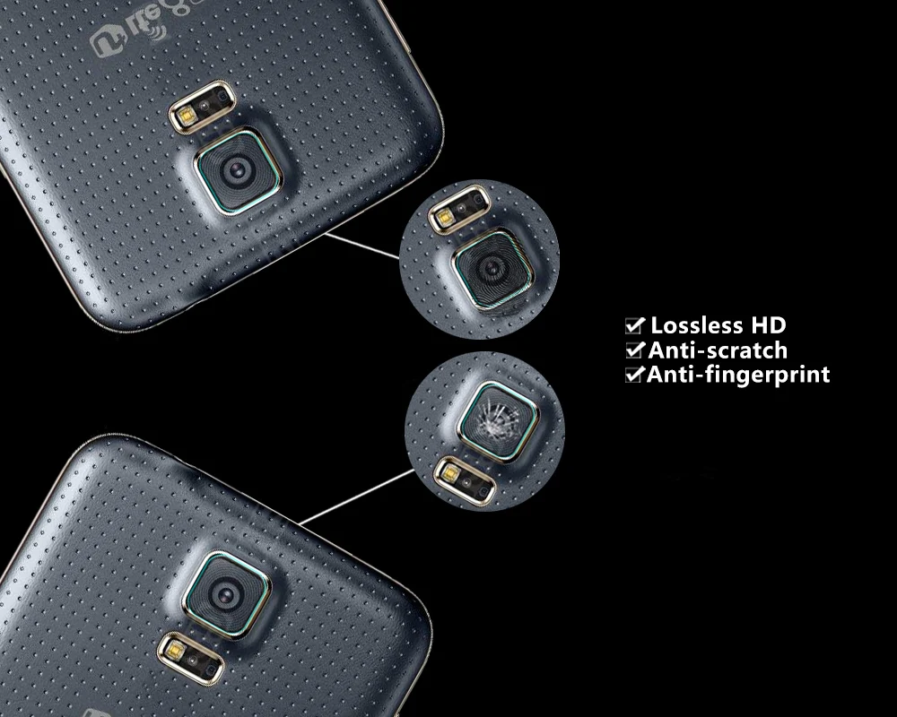 HD Задняя камера Объектив Закаленное стекло пленка для Samsung Galaxy S3 S4 S5 мини