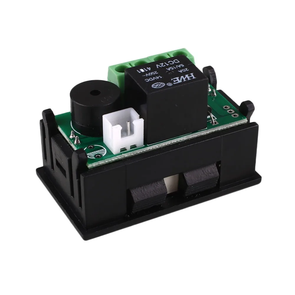 Регулятор температуры цифровой термостат с датчиком 12 В постоянного тока 20 А для