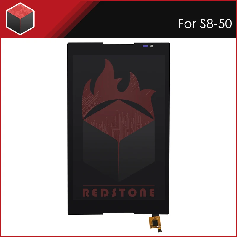 Redstone для Lenovo Tab S8-50F S8-50L S8-50LC ЖК-дисплей сенсорный экран дигитайзер стекло в сборе