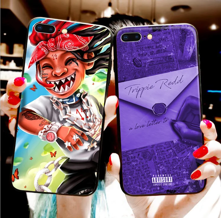 Триппи с буквенным принтом «Love», для того, чтобы вы 3 чехол для iPhone X XR XS Max 8 7 6s плюс 5S для samsung s8 s9 Plus s7 Edge чехол для телефона s