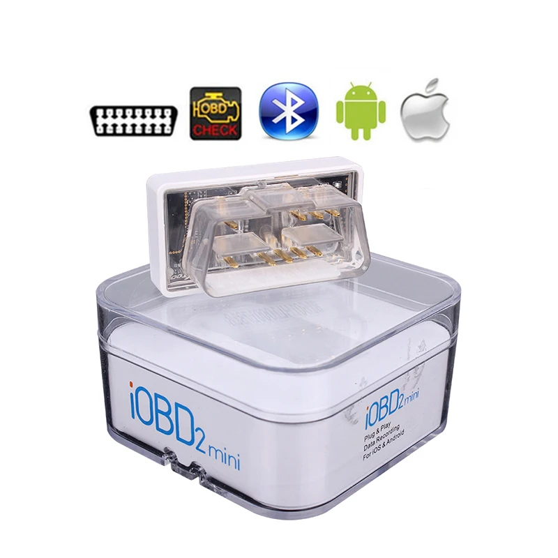 New Iobd2 мини считыватель кода Obd с Bluetooth 4 0 Obdii диагностический инструмент для Android/Ios