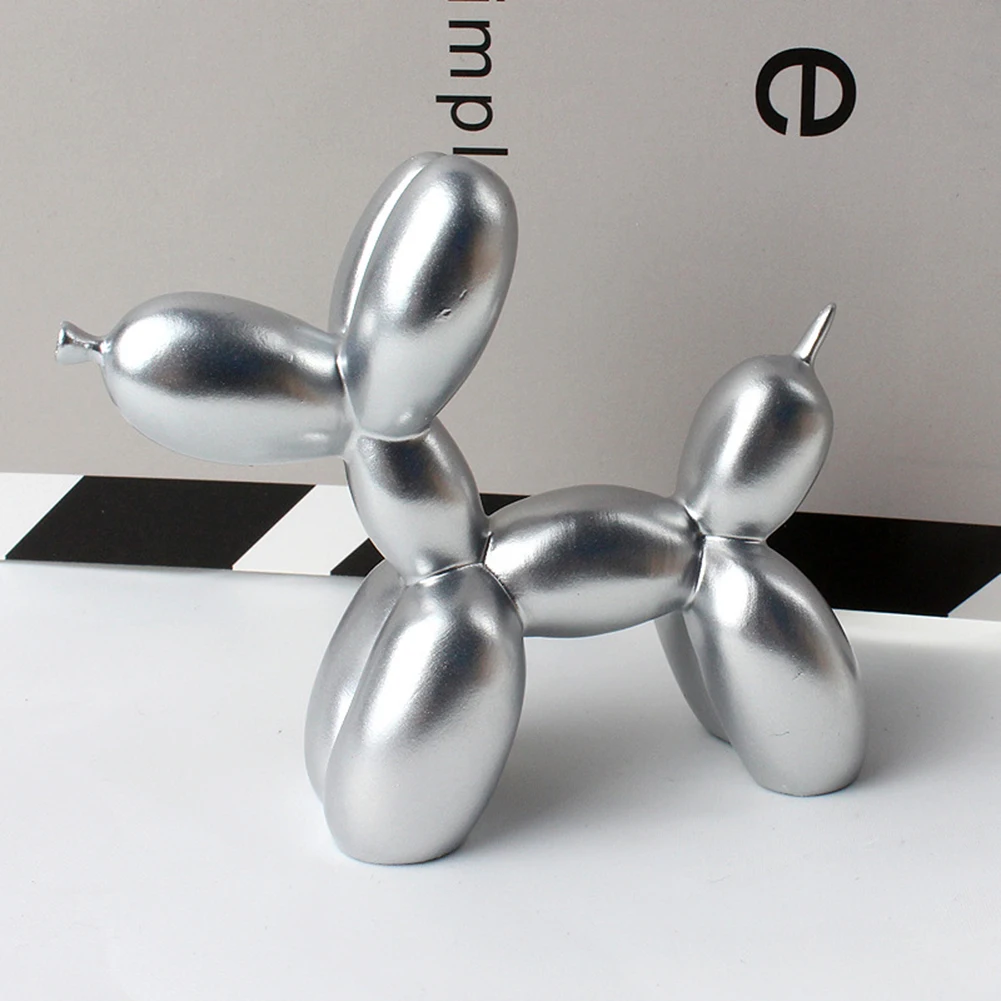 Милый маленький воздушный шар собака щенок изделия из смолы торт десерт Домашний