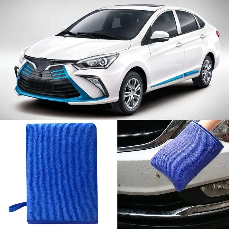 Новая волшебная глина для мытья автомобиля варежка ткань глины полотенце ухода