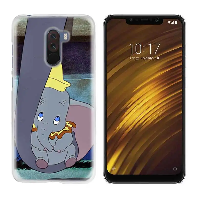 Анимация Дамбо чехол для Xiaomi Redmi Note 7 6 6A 5 5A 4 4X Y3 S2 GO mi 8 9 A1 A2 играть mi x 3 Pocophone F1 Lite Pro Plus - Цвет: 10