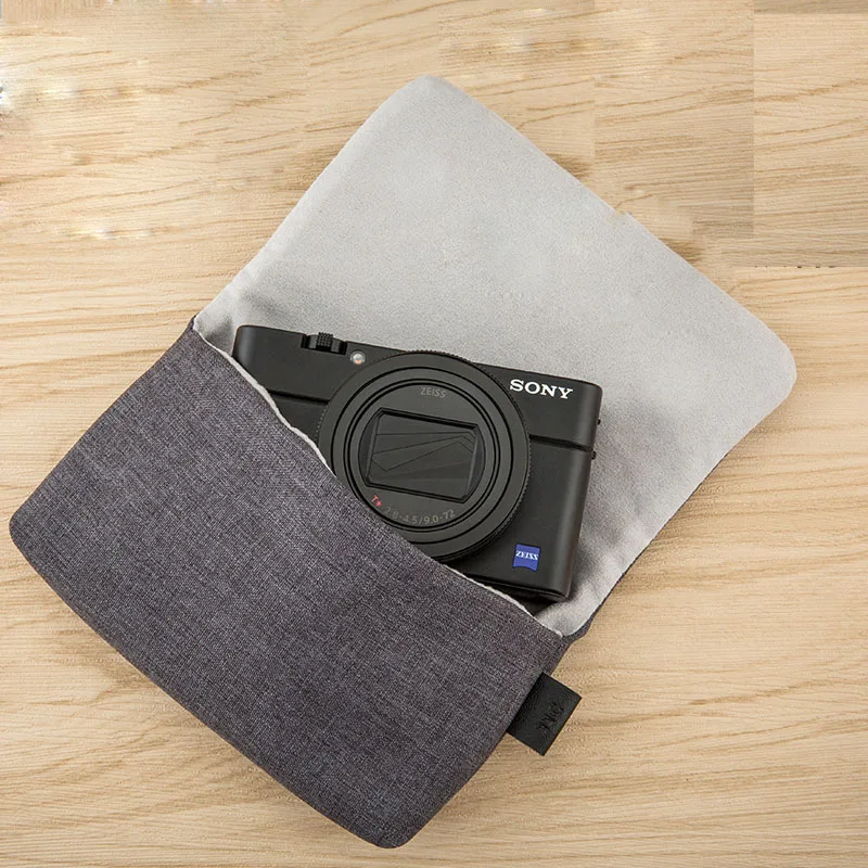 Нейлоновая сумка для хранения камеры Roadfisher с ремешком на запястье Sony RX100M6 M5A M4 M3