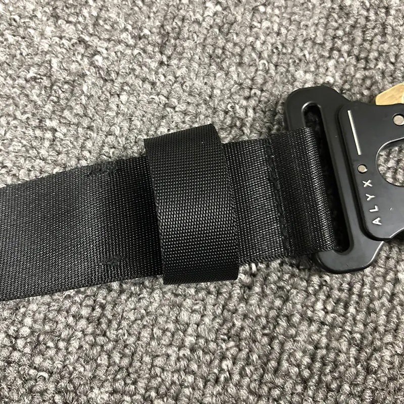 19S высокого качества новый Аликс ремень горки с металлическими кнопками из