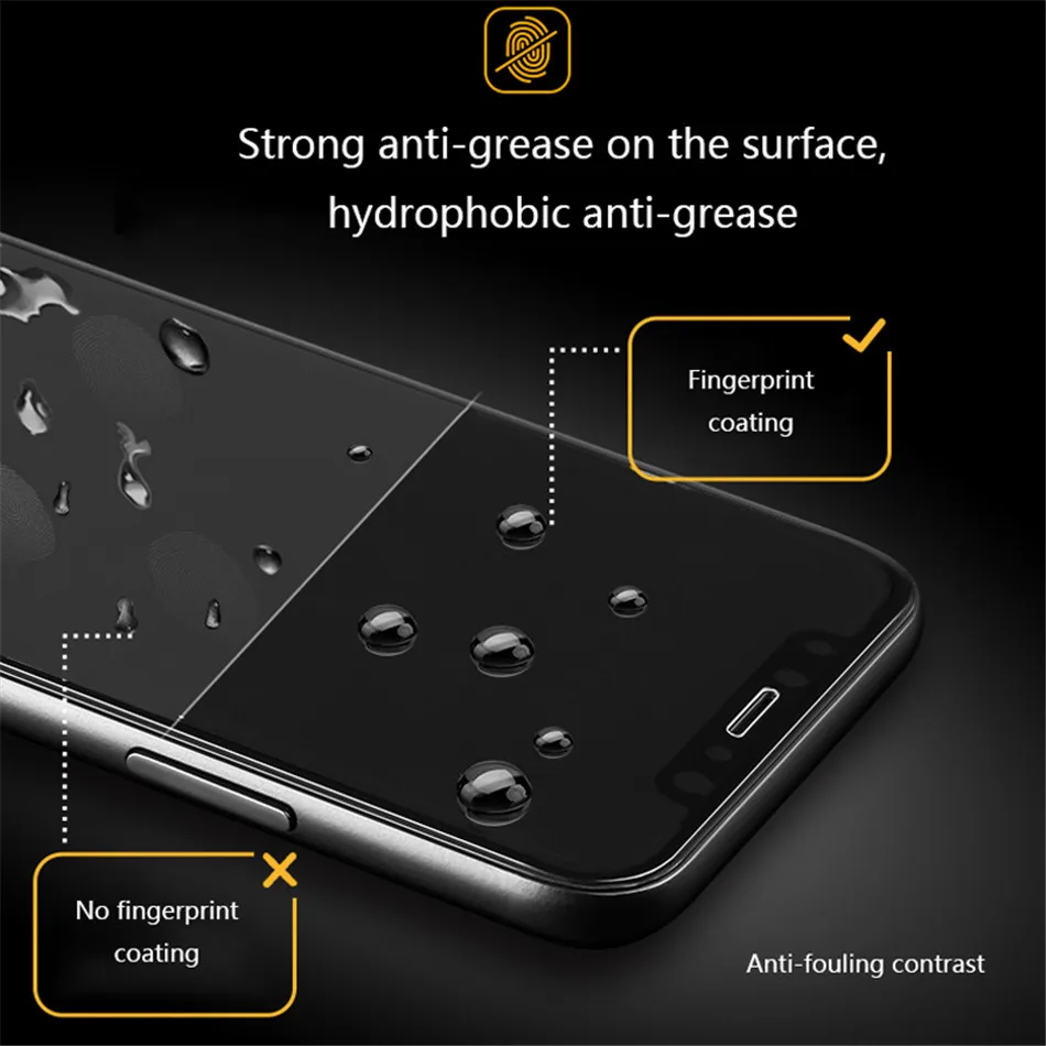 3 шт 10D Защитное стекло для iPhone 6 6s 7 8 plus XR X полное покрытие Xs Max защита экрана