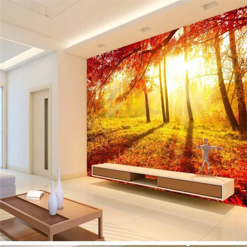 

beibehang Large Custom Wallpapers Landscape Sunny Deck Sofa Bedroom TV Backdrop papel de parede 3d para sala atacado