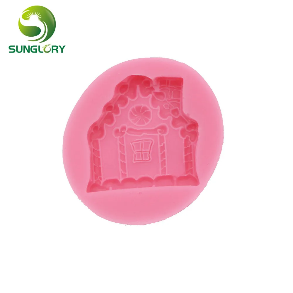 Рождественское украшение для дома силиконовая форма торта мыла инструменты