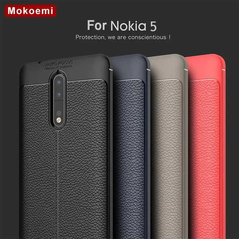 Чехол Mokoemi Fashion с рисунком личи Ударопрочный Мягкий чехол 5 2 дюйма для Nokia телефона