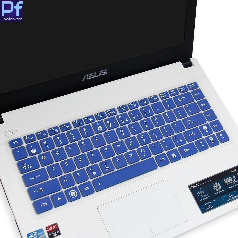14 дюймовый чехол для клавиатуры ноутбука Защитная пленка Asus A43S A45V A46C a85v R417 N3450 E402B