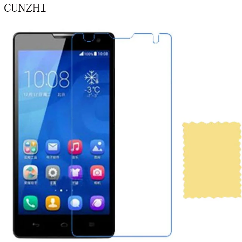 Высокая прозрачная защитная пленка для ЖК экрана Huawei Honor 3C ультра тонкая плёнка|lcd
