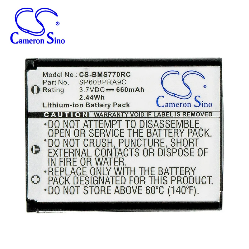 

Cameron Sino 660mah battery for Sony VGP-BMS77 Bluetooth Laser Mouse 4-268-590-02 SP60 PANASONIC KX-TCA285 KX-UDT121