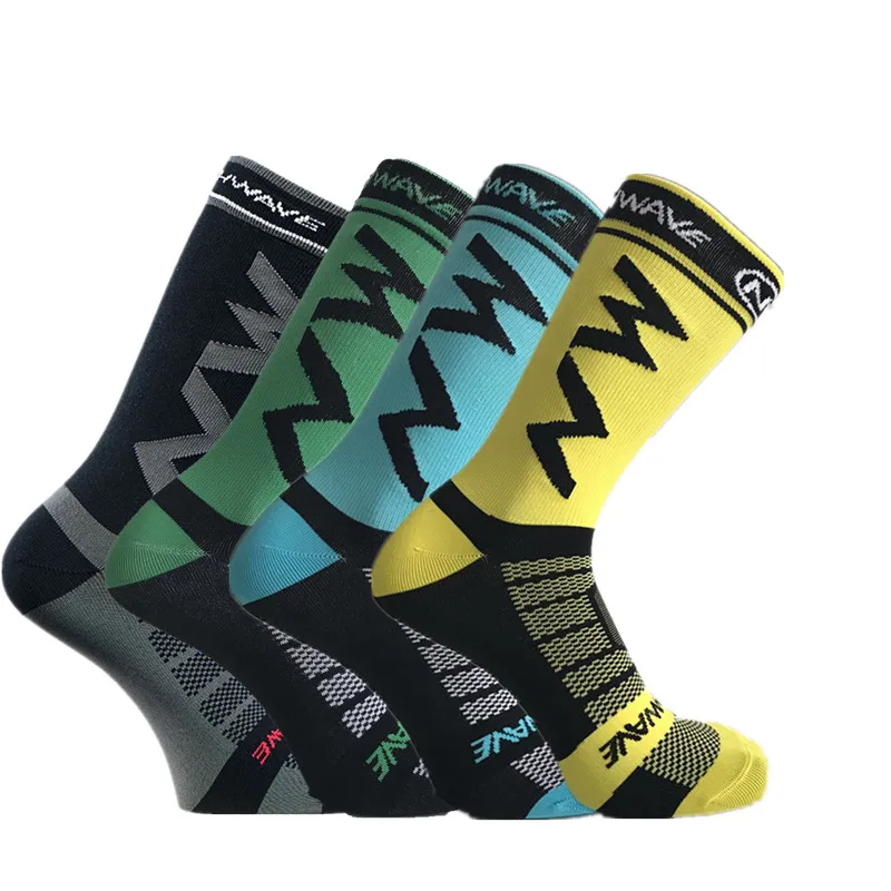 4pairs mix B 4 пар/уп. спортивные уличные велосипедные носки мужские беговые носки дышащие комфортные велосипедные Компрессионные носки - Цвет: 4pairs mix B