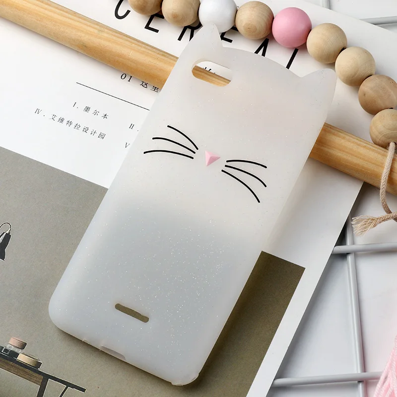 White Чехол для Xiao mi Red mi 6A чехол s кошачьими ушками Мягкий силиконовый чехол для Xiao mi Red mi Note 7 6 5 Pro Red mi 4X 4A S2 чехол для mi 9 8 SE Lite - Цвет: White