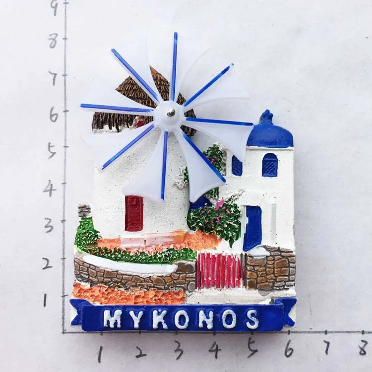 Туристические сувениры с трехмерным пейзажем из сингапура магнитные наклейки на