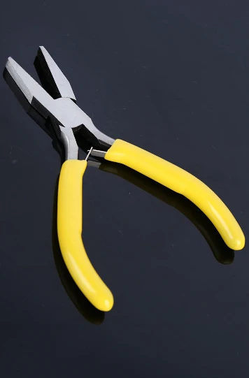 Wire pliers Иглы-плоскогубцы 5-дюймовый мини DIY Аксессуары Ювелирные изделия с бусинами; небольшие ручные обжимные клещи Ручной инструмент - Цвет: Wire pliers