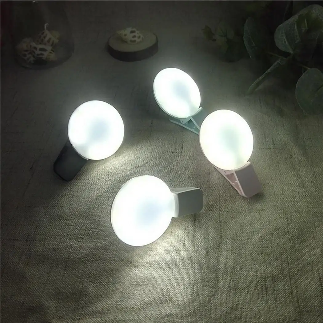 Портативный мини раунд мобильный телефон планшет Автоспуск заполняющий 160lm свет