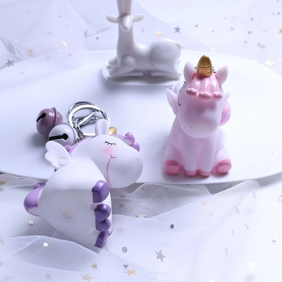 Брелок для ключей мужчин и женщин Радужный ПВХ брелок с подвеской в виде