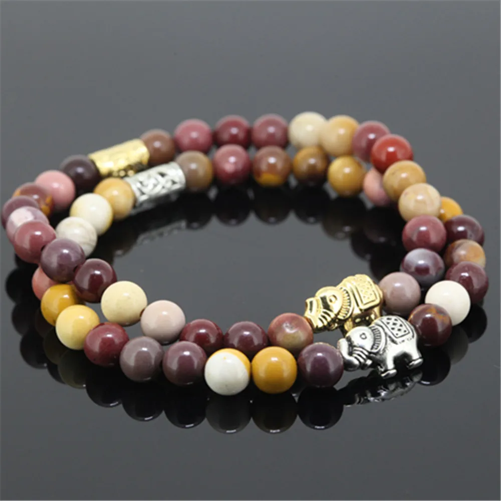 Высокое качество натуральный 6 мм желтое яйцо круглые каменные бусы женский