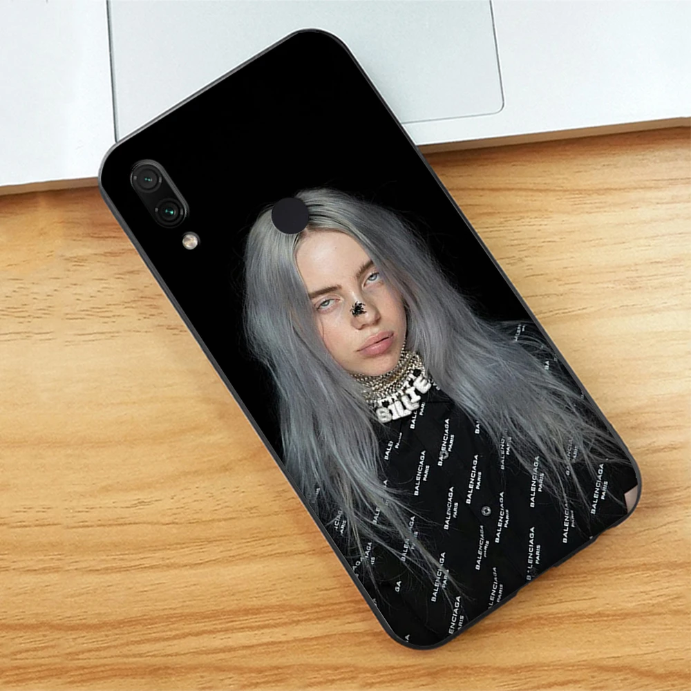 Billie eilish радужные глаза океана мягкий чехол для Xiaomi Redmi Note 7 4 4X6 Pro 5 Plus 5A 6A Go S2 - Цвет: 2