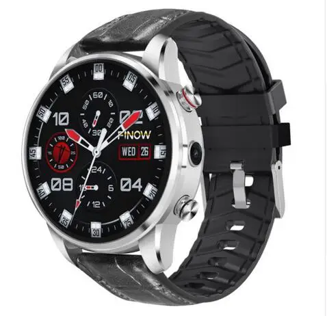 Silver Finow X7 4G Смарт-часы 1,39 дюймов MTK6739 Android 7,1 спортивные Смарт-часы для мужчин и женщин фитнес-Пульс для Android и IOS - Цвет: Silver