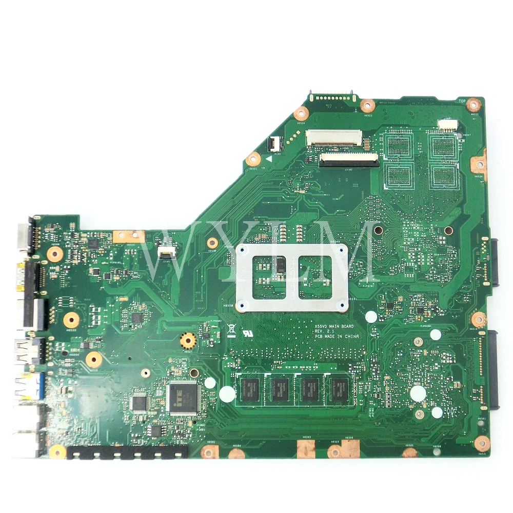 Материнская плата X55C 2 Гб оперативной памяти для ASUS X55V X55VD DDR3 материнская ноутбука