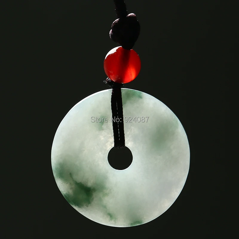 Натуральные восковые цветы плавающий нефритовый кулон подлинные товары