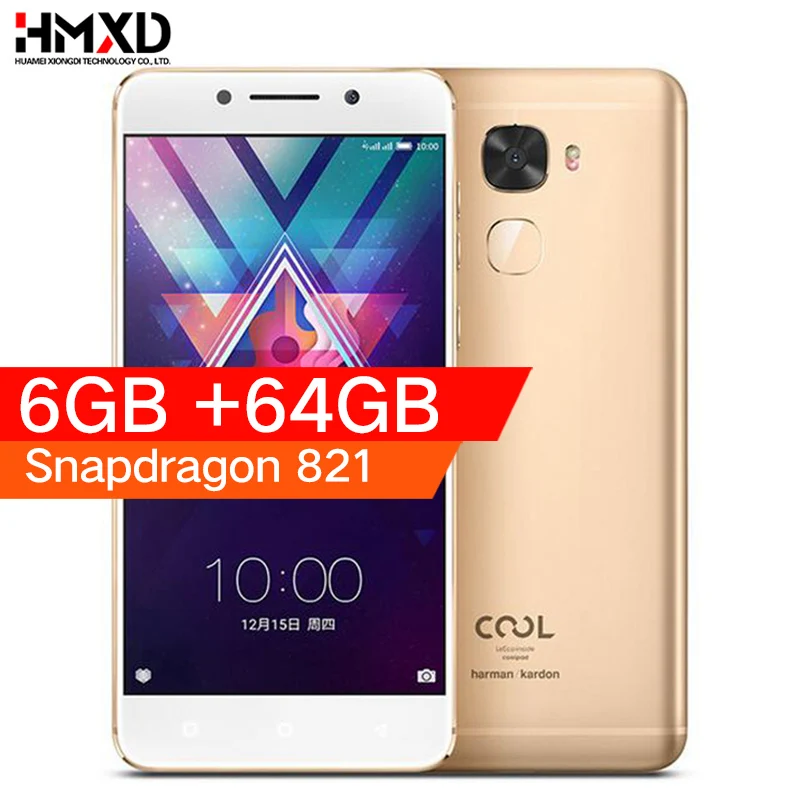 Coolpad/Letv Cool Changer S1 Leeco 5 ''snapdragon 821 6 ГБ Оперативная память 64 Гб Встроенная функцией