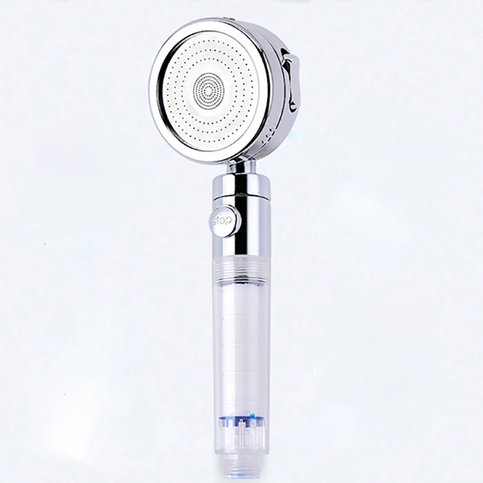 Shower Head ZhangJi высокого давления 3 режима регулируемый фильтр насадка для душа очищаемая вода Сменный фильтр элемент уход за кожей оросительное сопло - Цвет: Shower Head