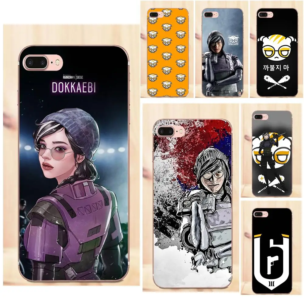 Maerknon Dokkaebi Rainbow Six для LG G2 G3 mini spirit G4 G5 G6 K4 K7 K8 K10 2017 V10 V20 V30 мягкие чехлы из ТПУ
