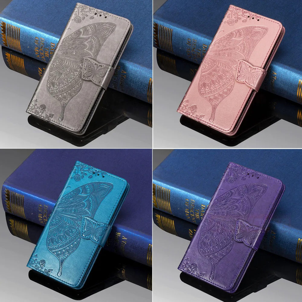 Кожаный чехол с 3D рисунком бабочки для Xiaomi Redmi K20 Pro k20 книжка Mi 9 T mi9 mi9t откидные