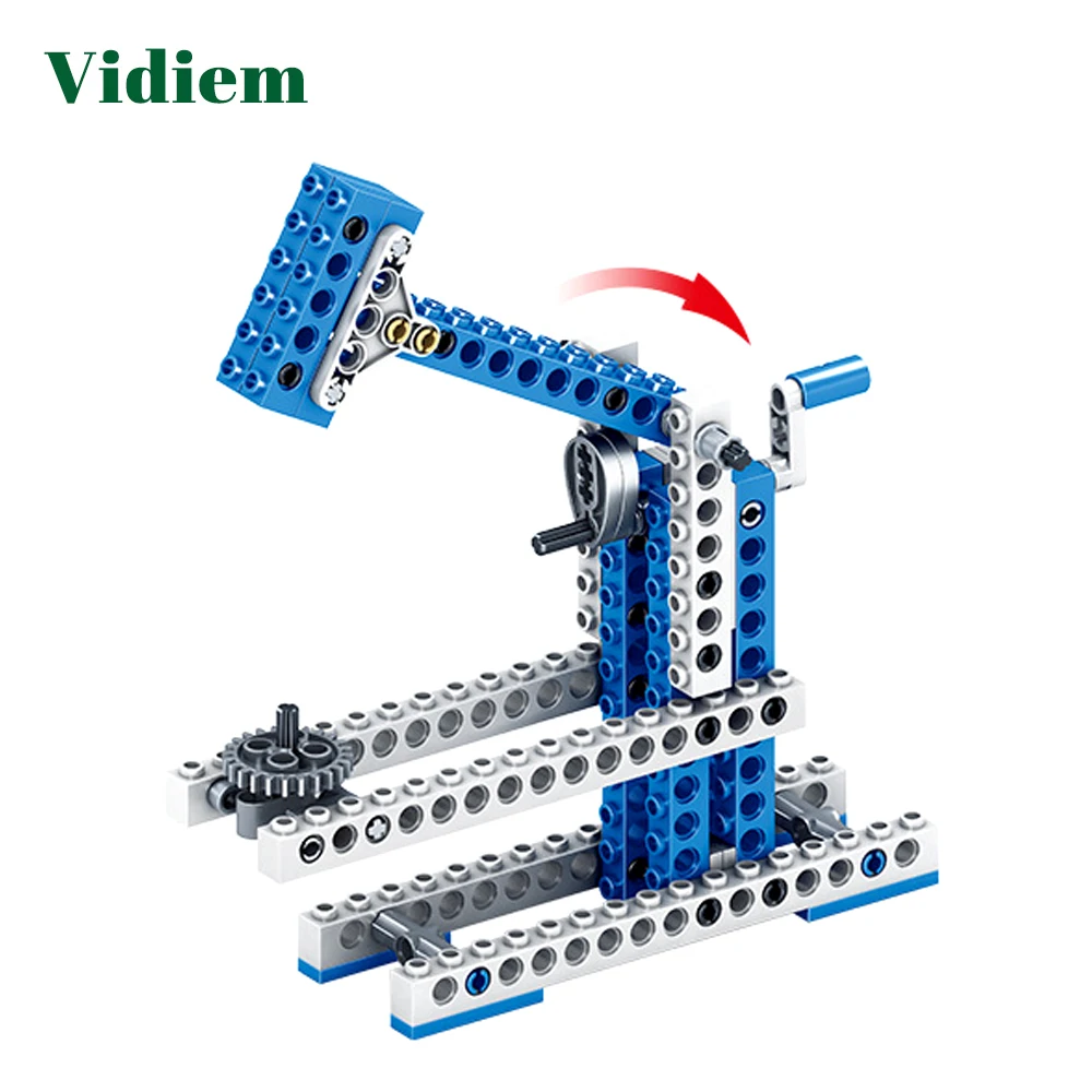 Vidiem 3 в 1/4 и 1 Science & Technic механические инженерные наборы передач строительные блоки