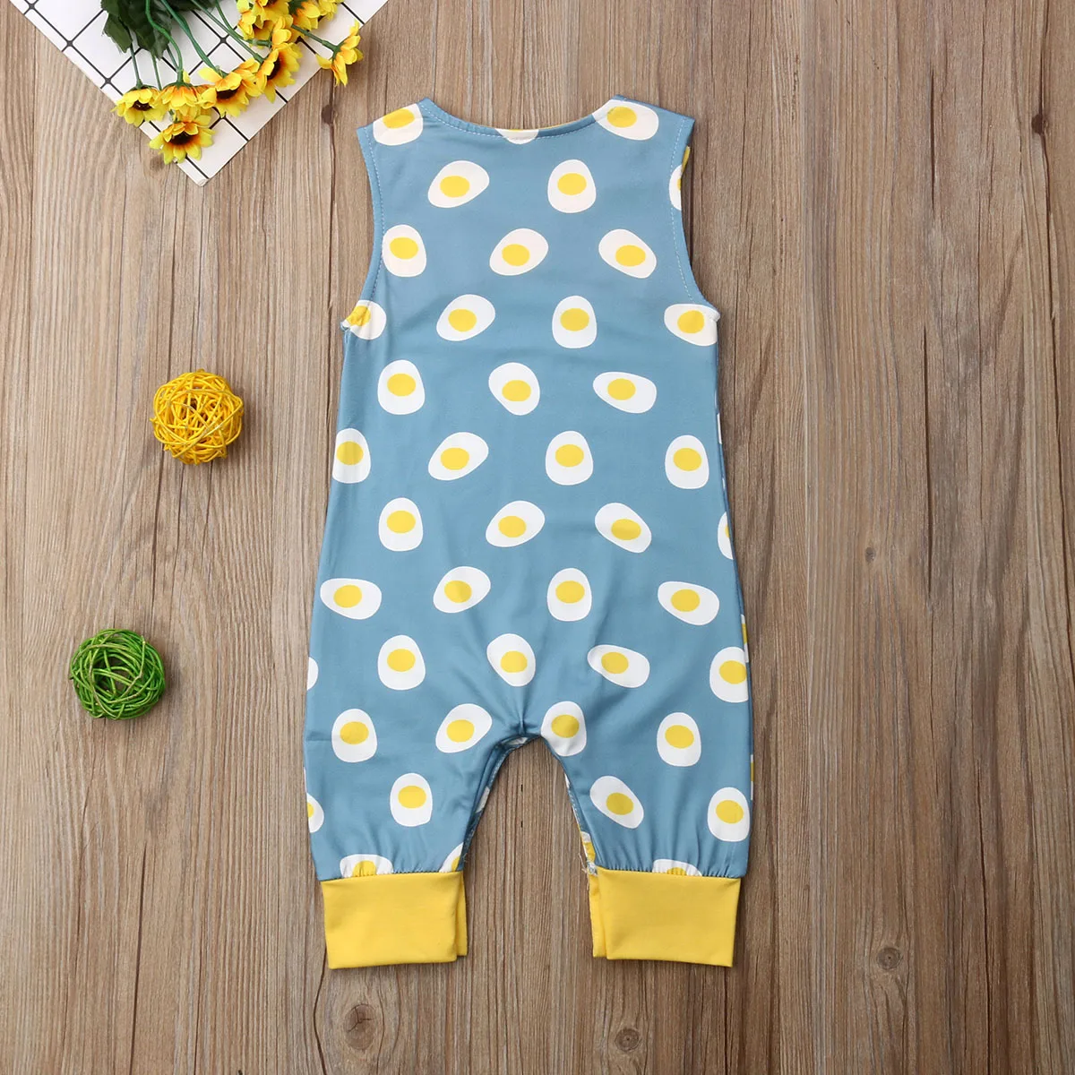 Комбинезоны новинка 2019 детский комбинезон без рукавов с цветочным принтом для