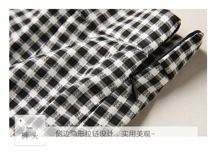 Брендовый костюм без рукавов жилет Женский Летний модный стиль клетчатые наборы колготок dd1