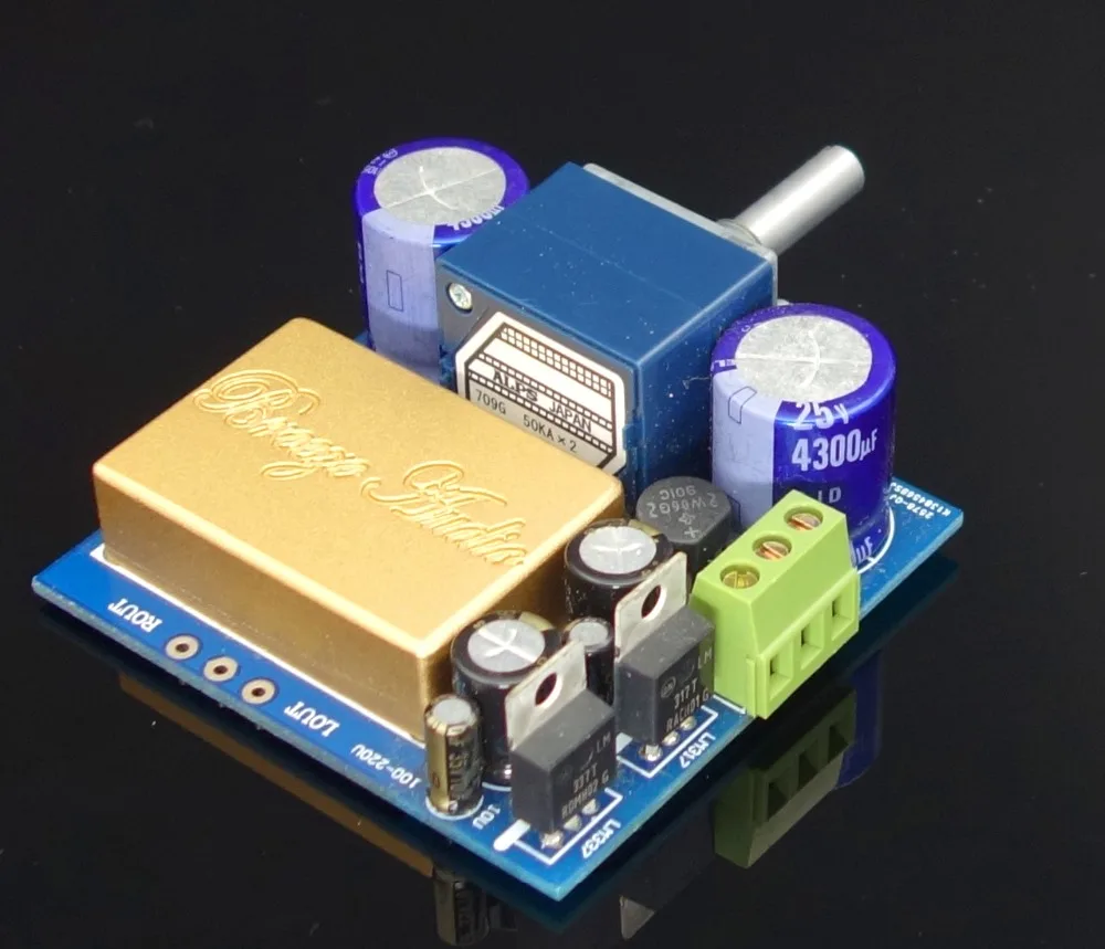 Полный DC экранированный op-AMP HiFi Предварительный усилитель в сборе |