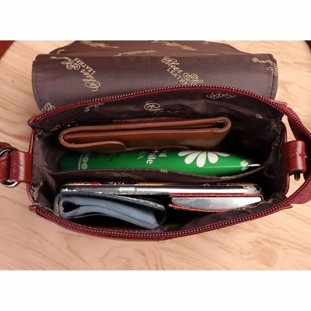 Модные женские сумки из натуральной кожи маленькая сумка через плечо известный