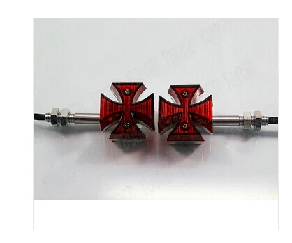 Универсальный перекрестный светодиодный указатель поворота для Kawasaki Vulcan Classic VN