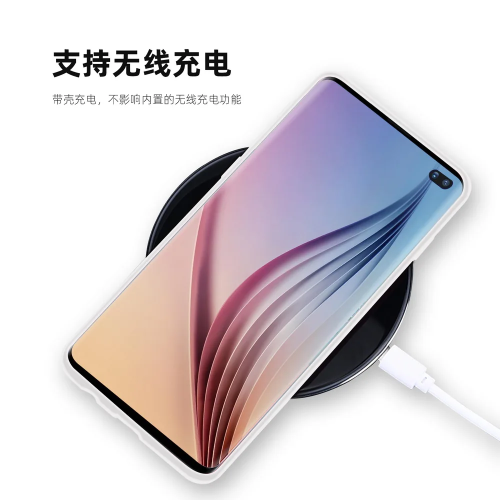 Роскошный чехол nearlier IMD для Samsung Galaxy S10 Plus S10e белый из розового золота телефона с