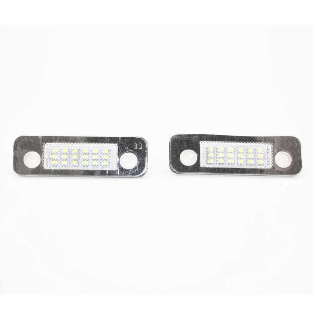 License Number Plate Light for Ford Mondeo MK2 Fiesta Fusion Error Free 18 White LED Rear Lamps Car Accessories Bulbs | Автомобили и