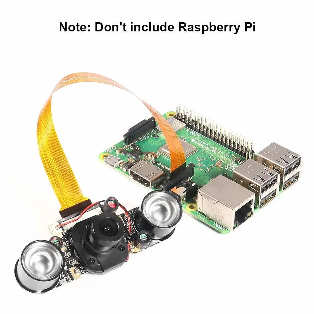Raspberry pi 2 3 Модель B + Zero W камера ночного видения 5MP OV5647 веб-камера видео 1080p шт.
