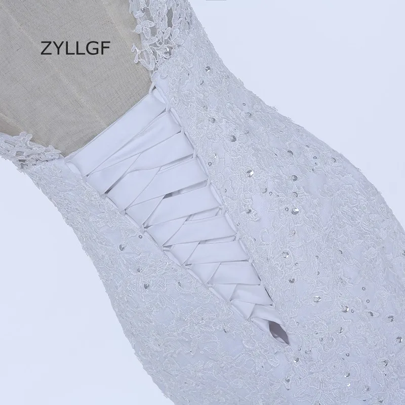 ZYLLGF Vestidos De Boda платье для мамы в греческом стиле кружевное фатиновое Русалочки с