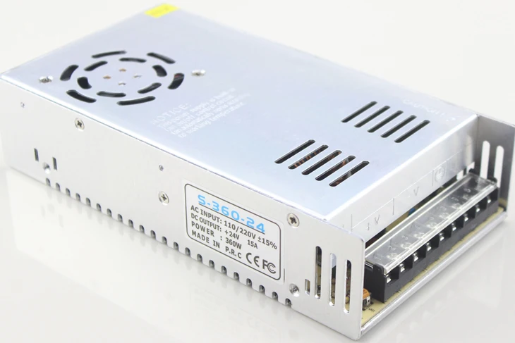 Светодиодный Вход трансформатора AC220V-240V, выход 24В, на возраст 1, 2, 3, 5, 8,5 10 15 переключение Питание для Светодиодные ленты света 25 50 75 120 360 W