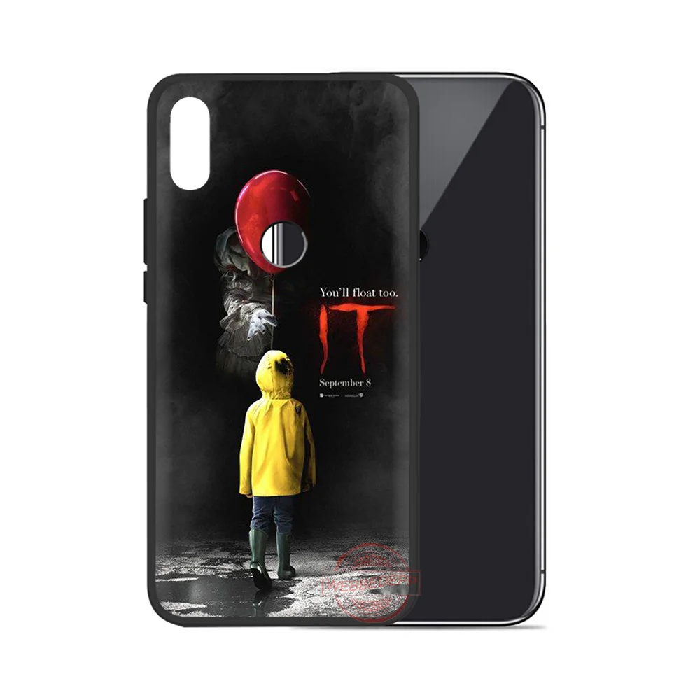6 WEBBEDEPP Clown Terror IT TPU Phone Case for Redmi Note 6Pro 7Pro 4A 4X 5 5A 6A 8A 6Pro 7 S2 note 8 - Color: 6