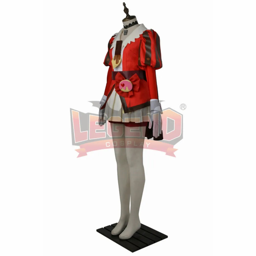 Костюм для косплея KiraKira Precure A La Mode Cure шоколад Kenjo Akira костюм Хэллоуина девочки