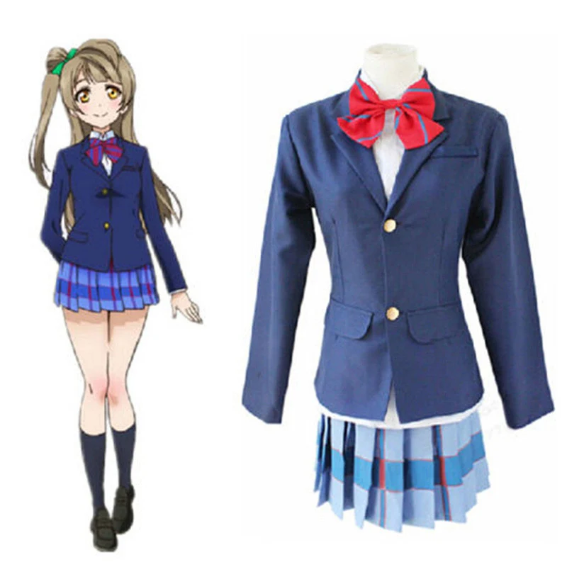 Костюмы для косплея Love Live Lovelive Kousaka Honoka Minami kotory Ayase Eli Tojo Nozomi Nishikino Maki школьная
