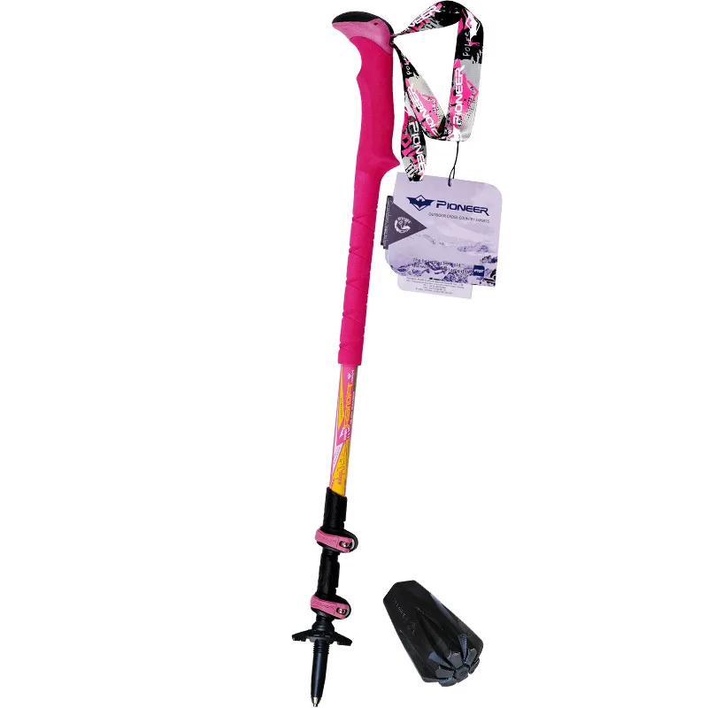 Телескопические палки из углеродного волокна для скандинавской ходьбы 2 шт.