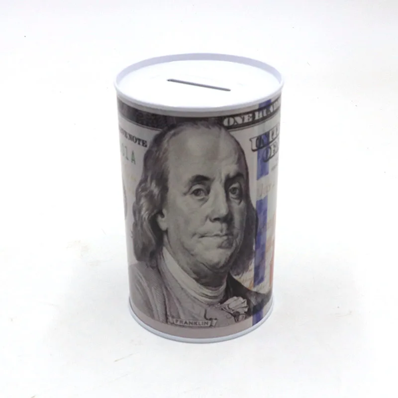 1 шт. Копилка в виде фигурки доллара металлическая фигурка банка сберегающая