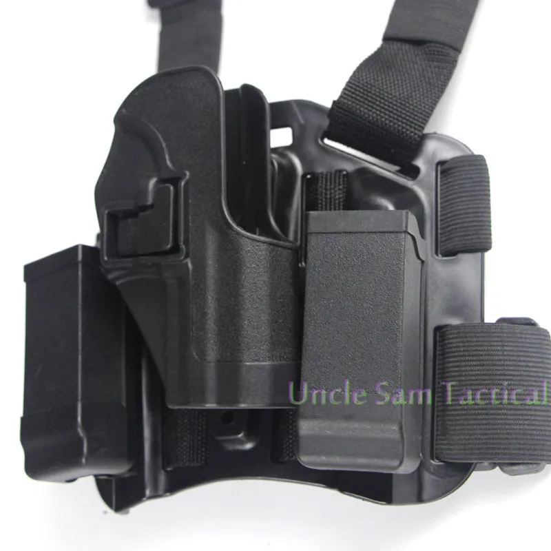 CQC HK USP кобуры пистолет компактный Тип Тактический ног кобура Стрельба Airsoft Правша пистолет Охота бедра Кобура