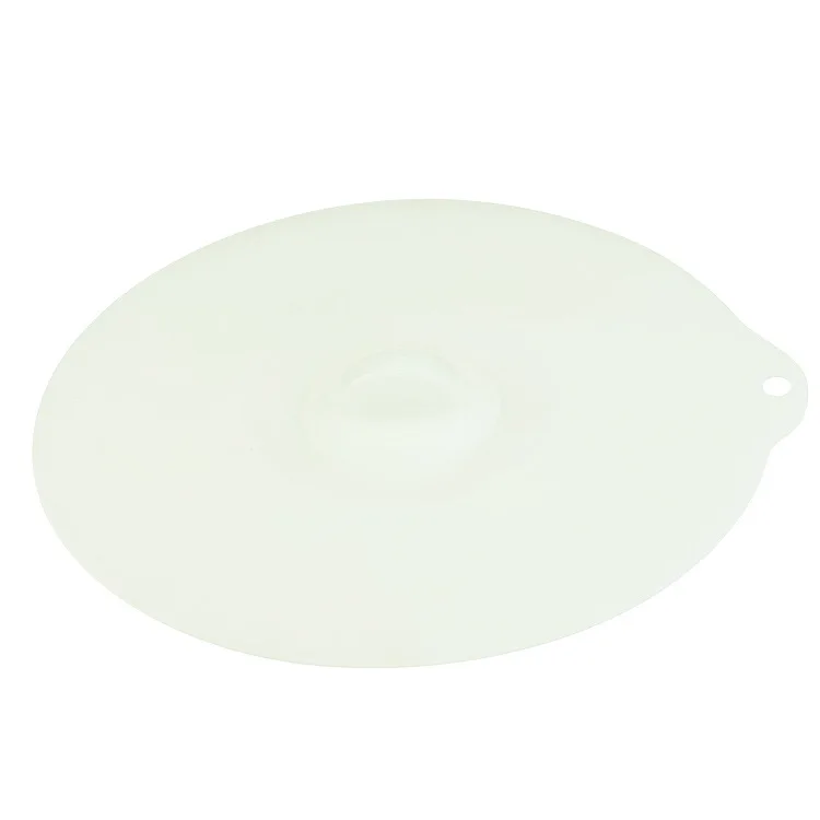 6inch White cover 8 дюймов силиконовые вскипятить над разливом крышка/консервационная крышка/крышка сковороды/Печь безопасно с вместо пластиковой обертывания - Цвет: 6inch White cover
